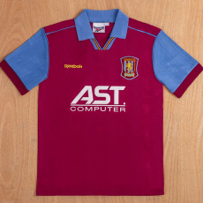 1995-1997 Aston Villa Home Retro Soccer Jersey