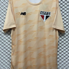 2024 Sao Paulo Light Orange Training shirts