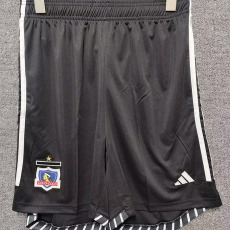 24-25 Colo-Colo Home Black Shorts Pants