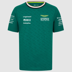 2024 F1 Aston Martin #14 Green T-Shirts Racing Suit(圆领)