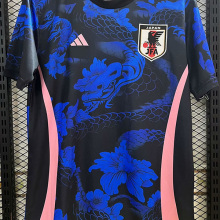 2024 Japan Blue Black Special Edition Fans Training Shirts