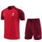 24-25 LIV Red Training Short Suit (100%Cotton)纯棉