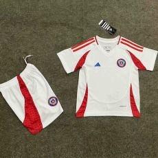 24-25 Chile Away Kids Soccer Jersey