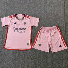 24-25 Orlando City Away Kids Soccer Jersey