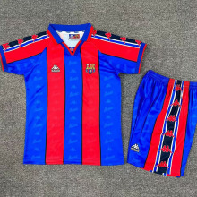 1996-1997 BAR Home Kids Retro Soccer Jersey