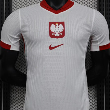 24-25 Poland Home Player Version Soccer Jersey