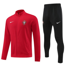 24-25 Portugal Red Jacket Tracksuit