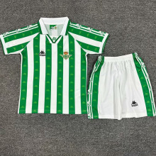 1995-1997 Real Betis Home Kids Retro Soccer Jersey