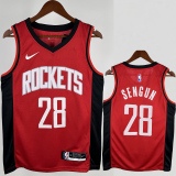 22-23 ROCKETS SENGUN #28 Red Away Top Quality Hot Pressing NBA Jersey