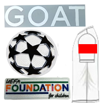 UCL + GOAT (欧冠新章+左袖广告)