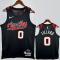 23-24 Trail Blazers LILLARD #0 Black City Edition Top Quality Hot Pressing NBA Jersey