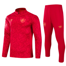 24-25 Fluminense Red Half Pull Tracksuit (半拉链)