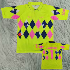 1992-1993客 Mexico J.Campos #1 GoalKeeper Retro Soccer Jersey