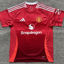 24-25 Man Utd Home Fans Soccer Jersey