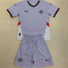 24-25 Iceland Away Kids Soccer Jersey