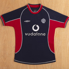 2001-2002 Man Utd Third Retro Soccer Jersey