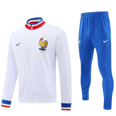 24-25 France White Jacket Tracksuit