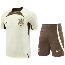 24-25 Corinthians Beige Training Short Suit