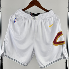 22-23 Cleveland Cavaliers White Home Top Quality NBA Pants