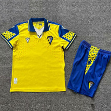 24-25 Cadiz Home Kids Soccer Jersey