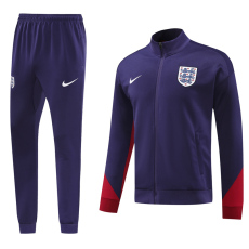 24-25 England Purple Jacket Tracksuit #01