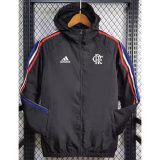 24-25 Flamengo Black Windbreaker