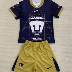 24-25 Pumas UNAM Away Kids Soccer Jersey