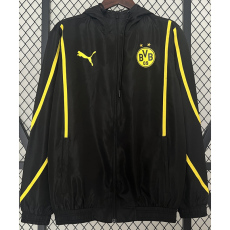 24-25 Dortmund Black Windbreaker