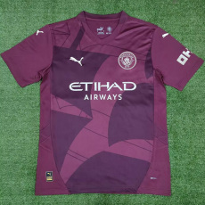 24-25 Man City Third Fans Soccer Jersey