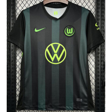 24-25 Wolfsburg Away Fans Soccer Jersey