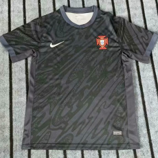 24-25 Portugal Black GoalKeeper Soccer Jersey