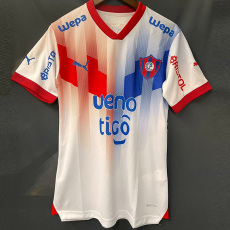 24-25 Cerro Porteno White Fans Soccer Jersey