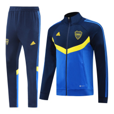 24-25 Boca Juniors Fancy Blue Jacket Tracksuit #03