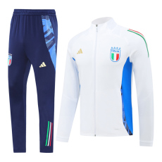 24-25 Italy White Jacket Tracksuit #02