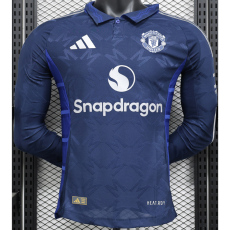 24-25 Man Utd Away Long Sleeve Player Version Soccer Jersey (长袖球员)