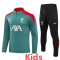 24-25 LIV Green Kids Half Pull Tracksuit (童装)(半拉链)