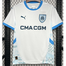 24-25 Marseille Home Fans Soccer Jersey