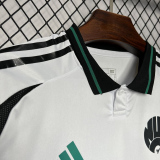 24-25 Newcastle White Fans Soccer Jersey