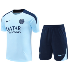 24-25 PSG Light blue Training Short Suit