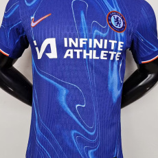 24-25 CHE Home Player Version Soccer Jersey *前带广告