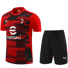 24-25 ACM Red Black Training Short Suit