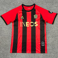 24-25 OGC Nice Home Fans Soccer Jersey