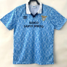 1991 Lazio Home Retro Soccer Jersey