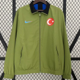 24-25 Turkey Green & Blue Double Sided Windbreaker (双面风衣)