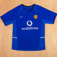 2002-2003 Man Utd Away Retro Soccer Jersey