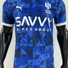 24-25 Al-Hilal Home Player Version Soccer Jersey