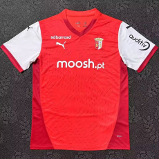 24-25 Braga Home Fans Soccer Jersey