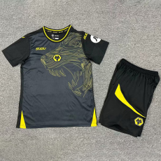 24-25 Wolves Away Kids Soccer Jersey