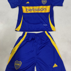 24-25 Boca Juniors Home Kids Soccer Jersey