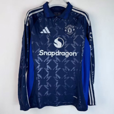 24-25 Man Utd Away Long Sleeve Soccer Jersey (长袖)